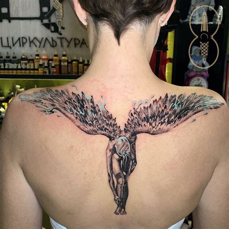 11+ Fallen Angel Tattoo Ideas You Have To See To。